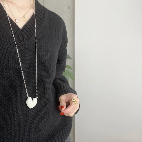 heart necklace